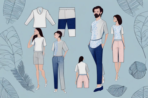 A summer casual outfit featuring comfortable and breathable fabrics