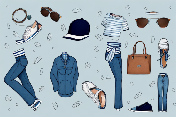 A stylish summer casual outfit