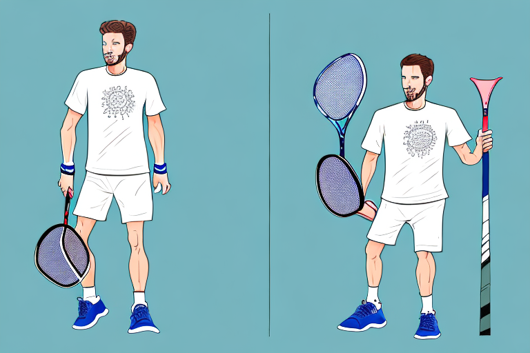A pickleball outfit with an adjustable waistband