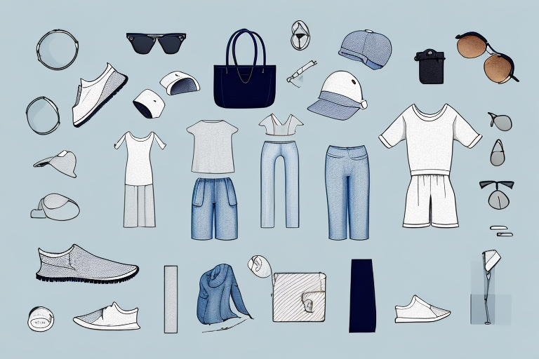 A minimalist summer casual outfit
