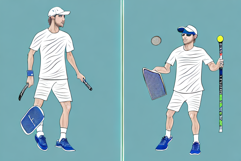 A pickleball outfit with a moisture-wicking hat