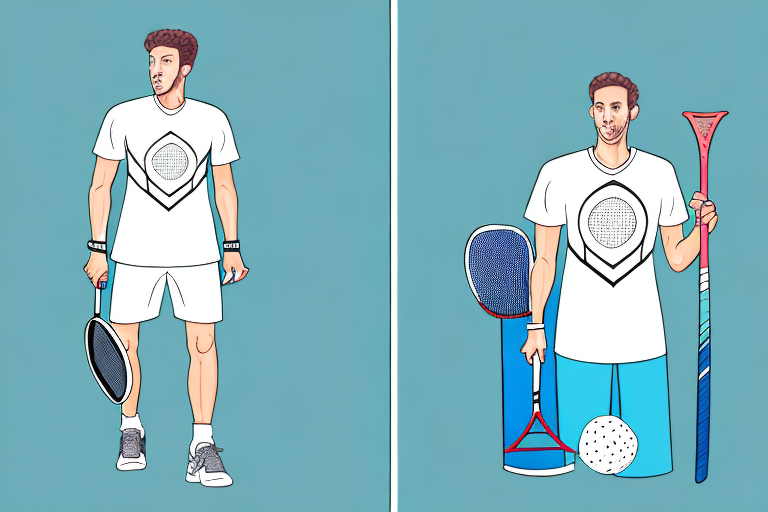 A pickleball outfit with zip-off sleeves