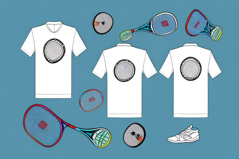 A pickleball outfit with adjustable cuffs