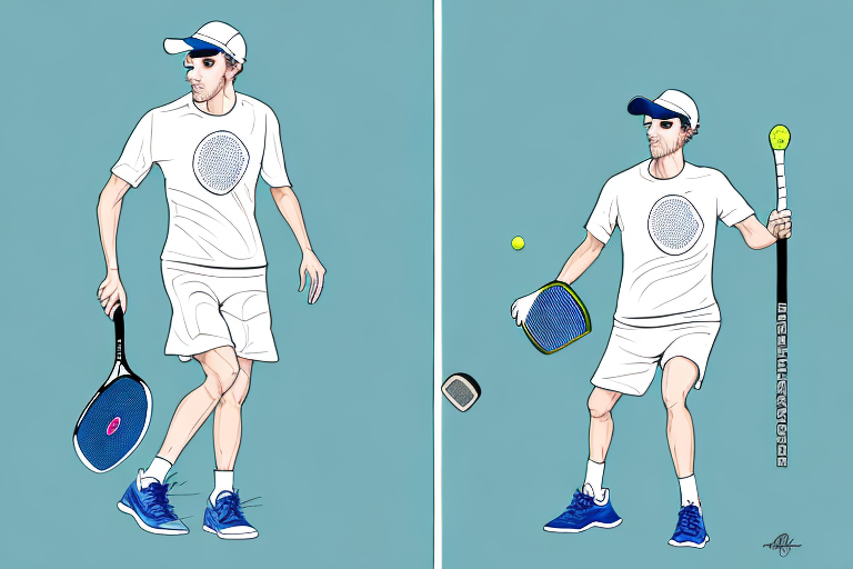 A pickleball outfit with a quick-drying hat