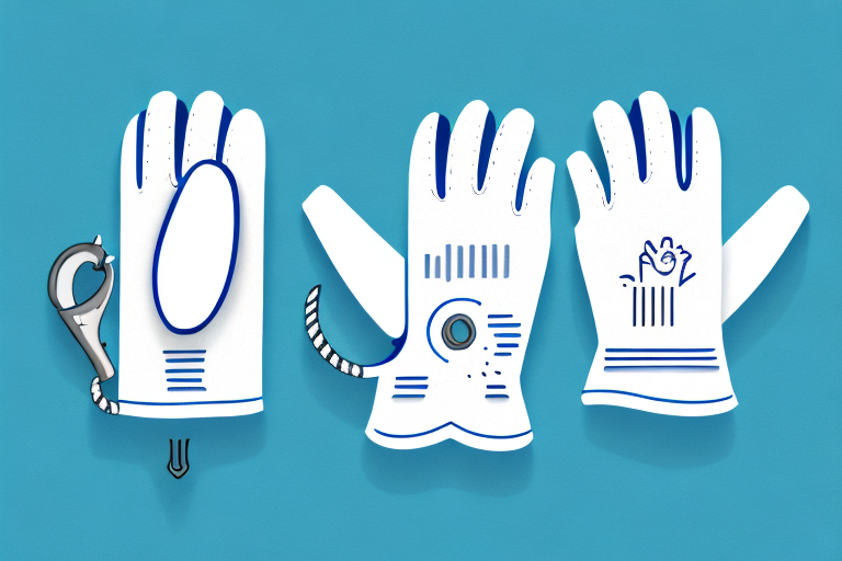 Two women's golf gloves