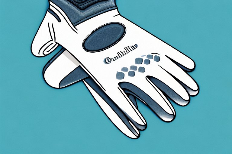 A golf glove with a focus on the grip and control features