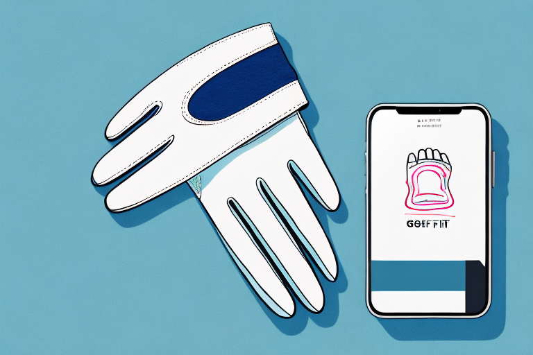 A golf glove with a quick closure system and a secure fit
