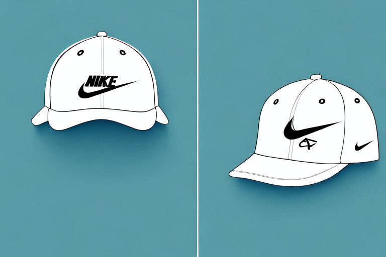 Two different golf hats and visors from nike and callaway
