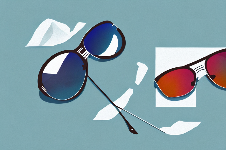 Two pairs of women's golf sunglasses