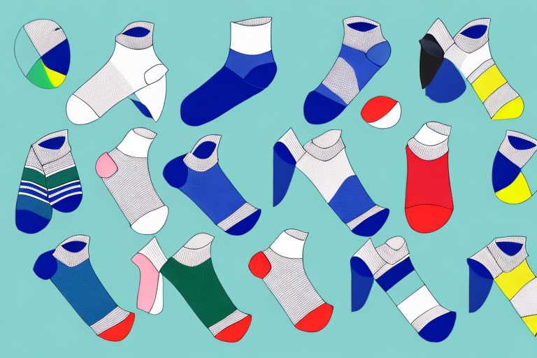 Two pairs of golf socks