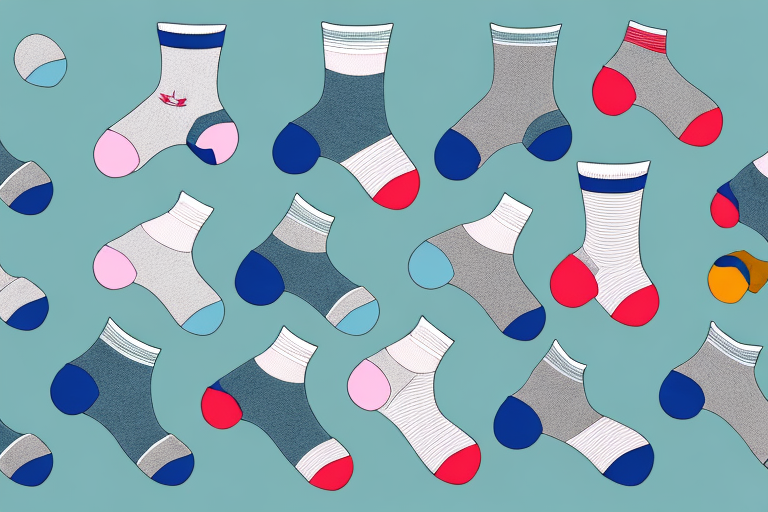 Two pairs of women's golf socks