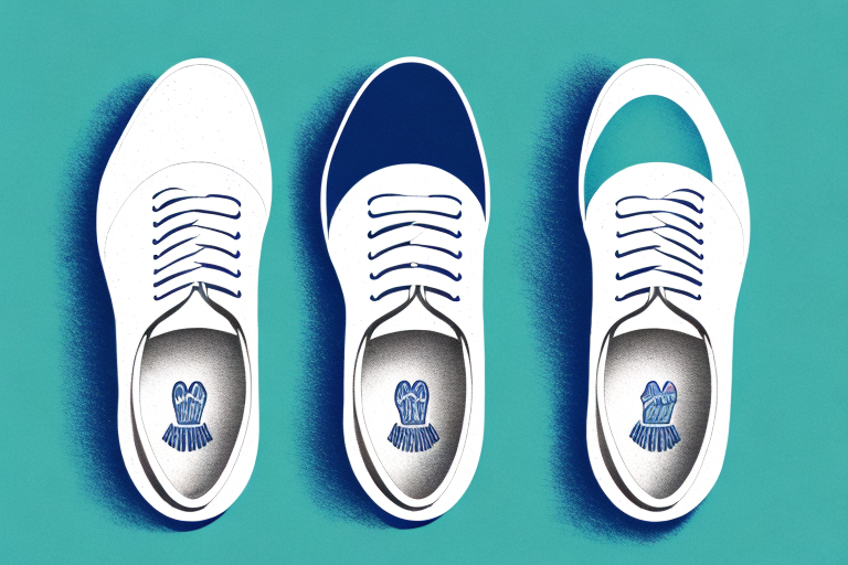A pair of women's golf shoes