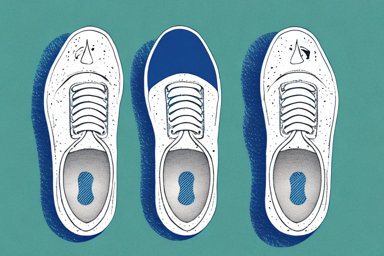 A pair of women's golf shoes with a snug and secure fit