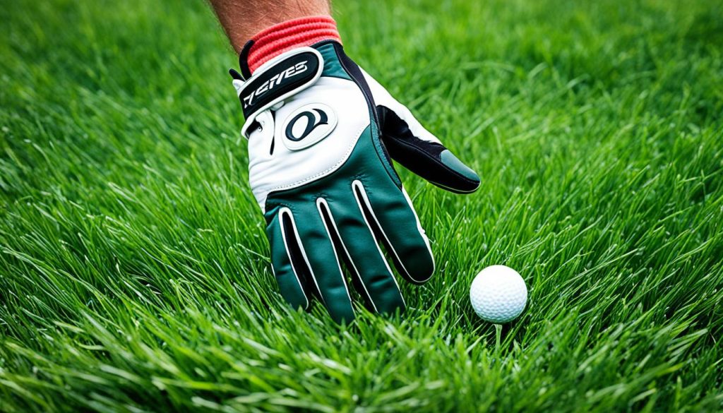 Allowing the Golf Glove to Breathe