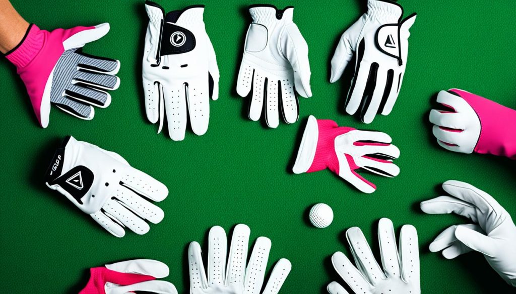 Choosing golf gloves