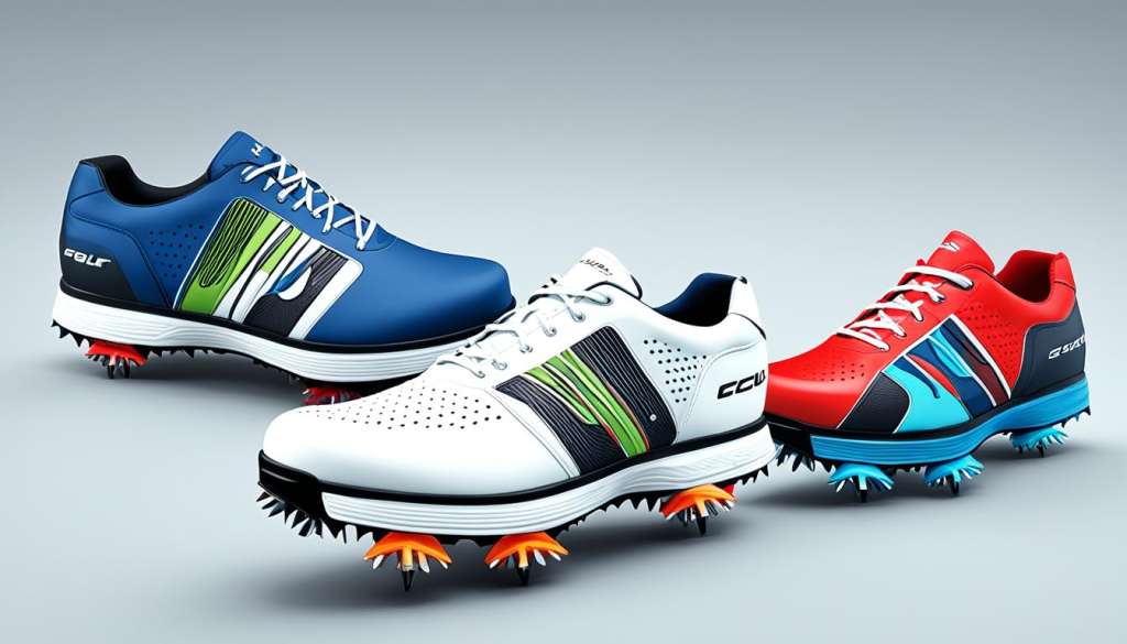 Customizable golf shoes