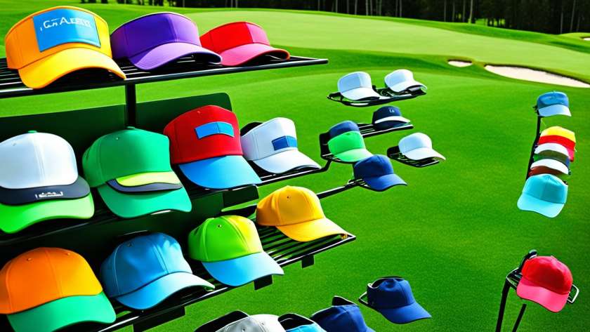 Designer golf visors