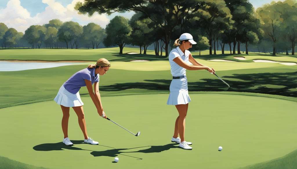 Female golf swing fundamentals