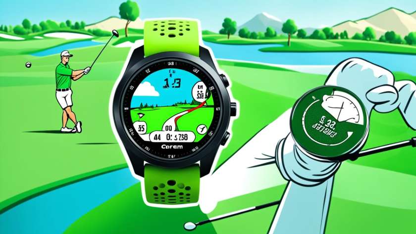 GPS golf watch features