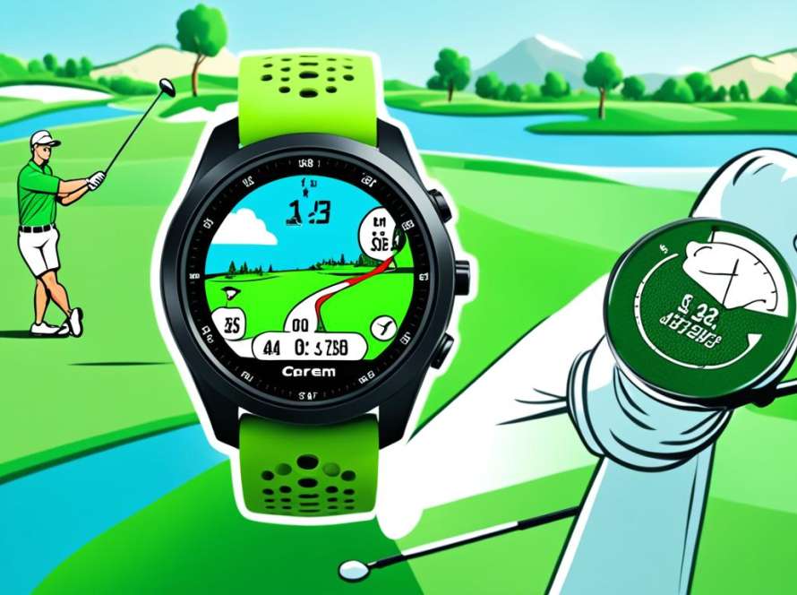 GPS golf watch features