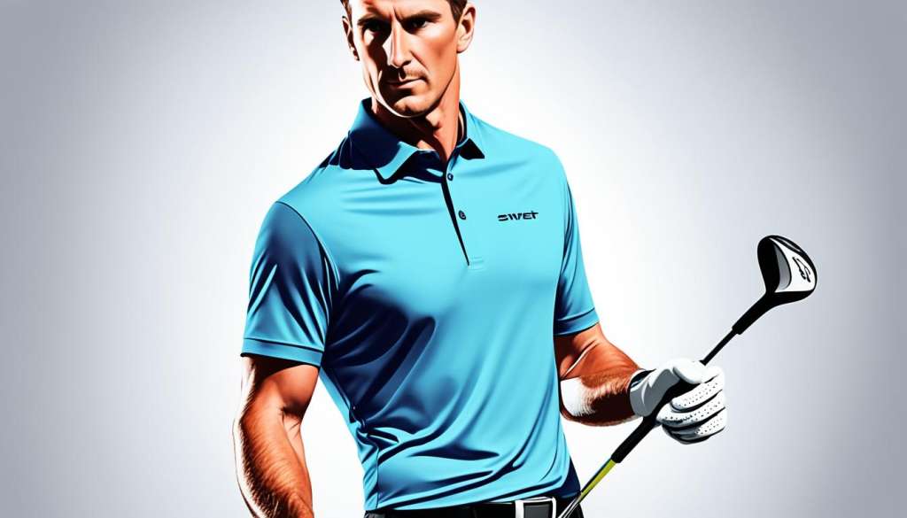 Golf apparel technology moisture-wicking fabrics