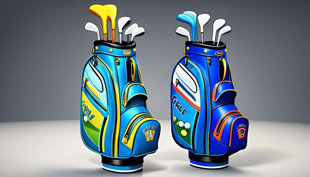 Golf bag materials