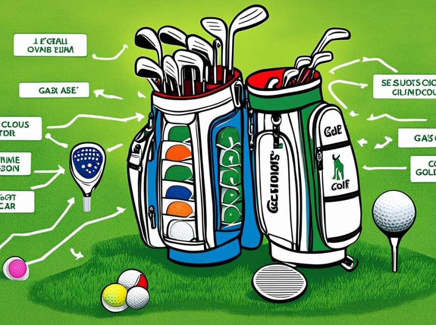 Golf bag organization