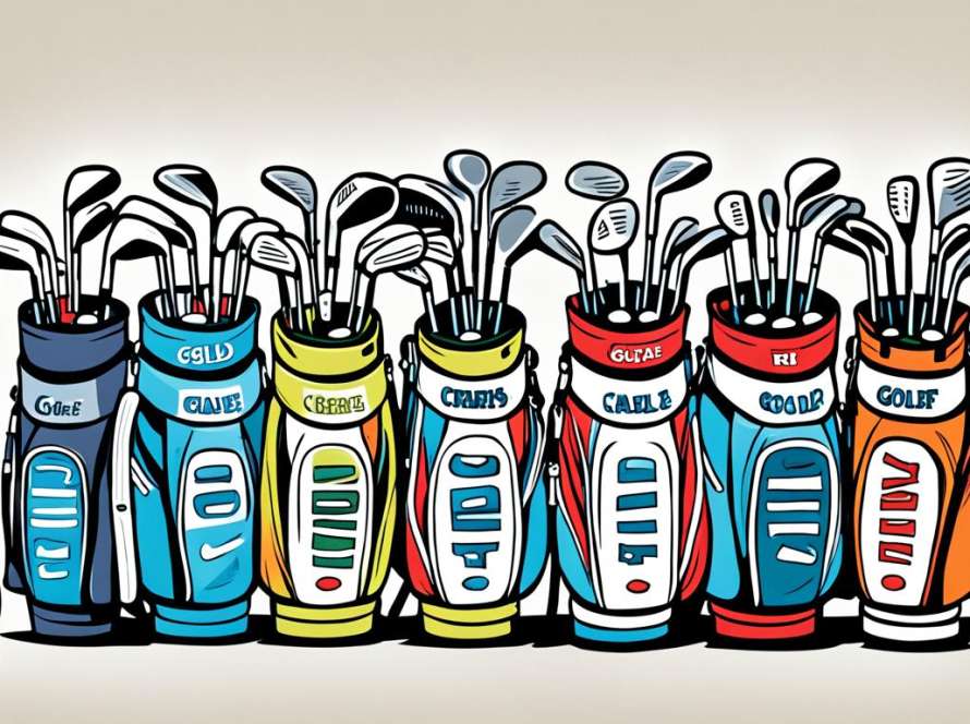 Golf club storage guide