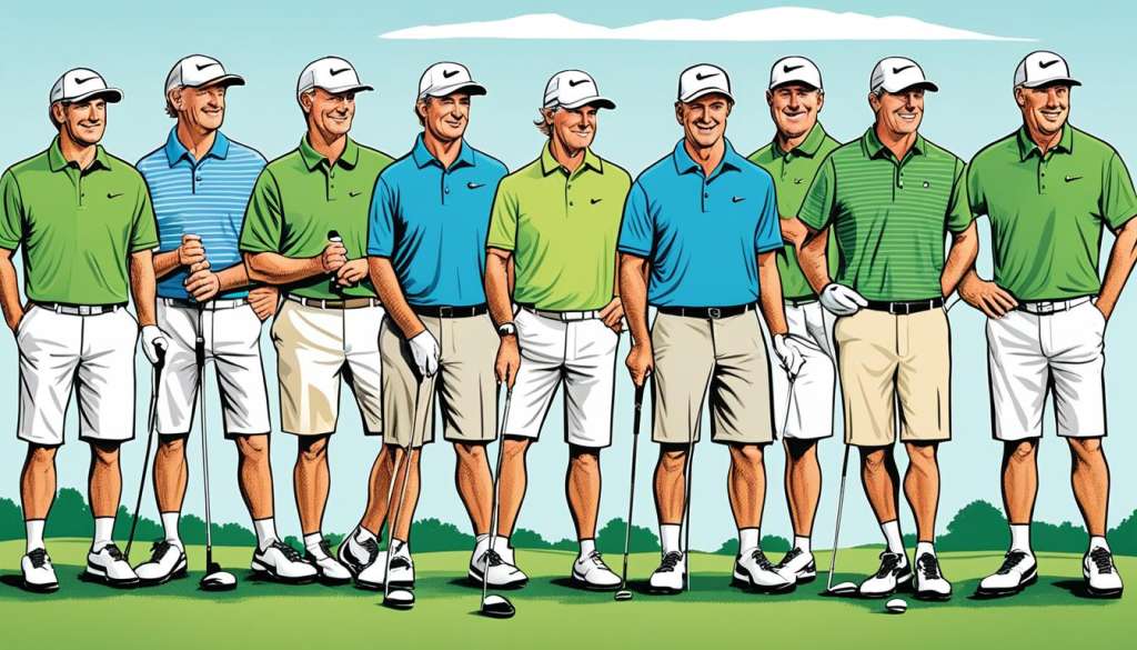 Golf course dress code comparison