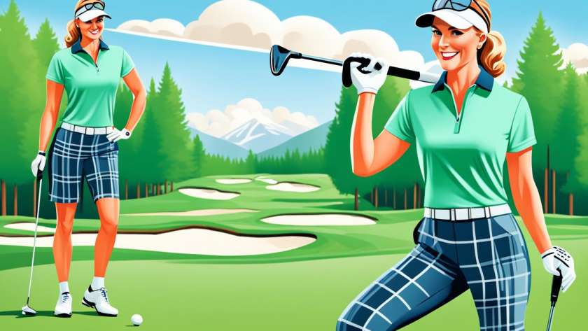 Golf culottes for women