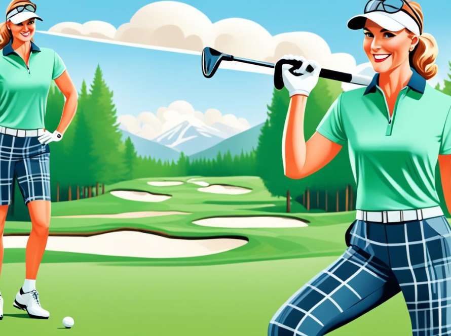 Golf culottes for women