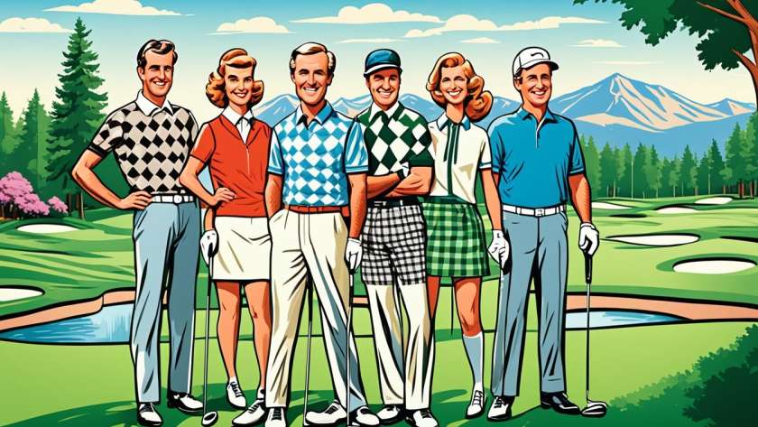 Golf fashion history timeline