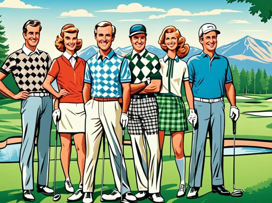 Golf fashion history timeline