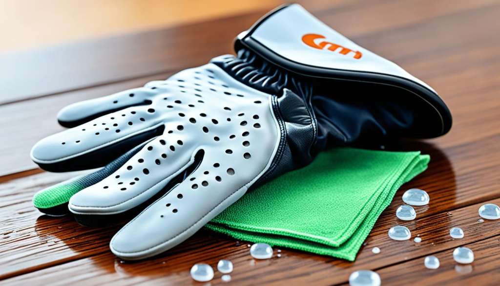 Golf glove care