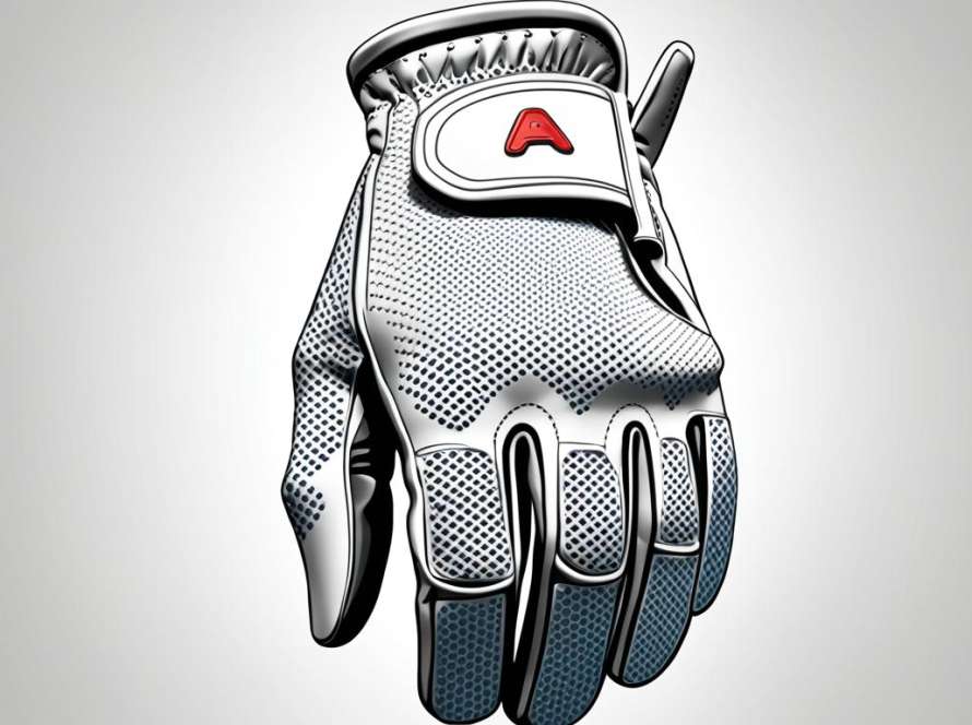 Golf glove materials