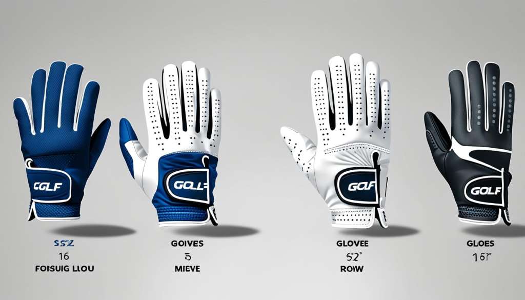 Golf glove sizing comparison