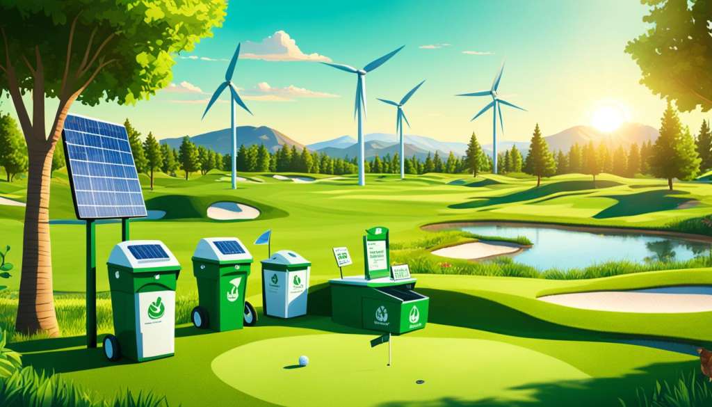 Golf industry sustainability practices