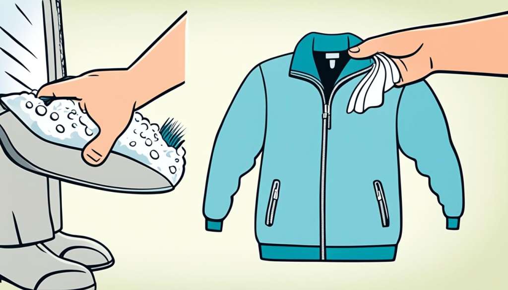 Golf jacket care techniques