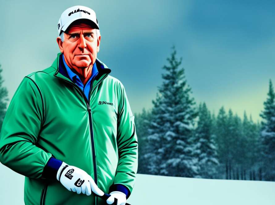 Golf outerwear for weather protection