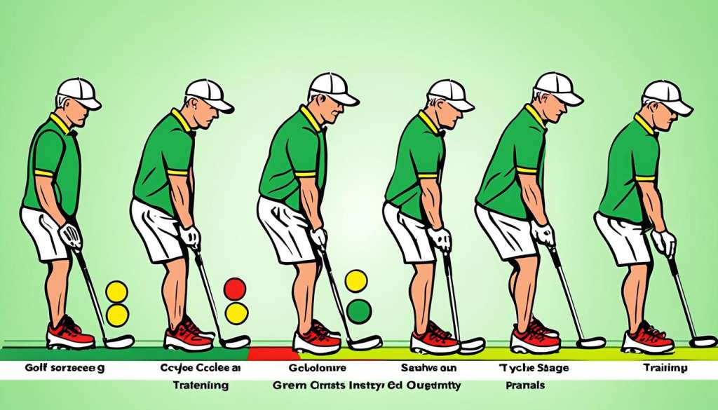 Golf periodization cycles