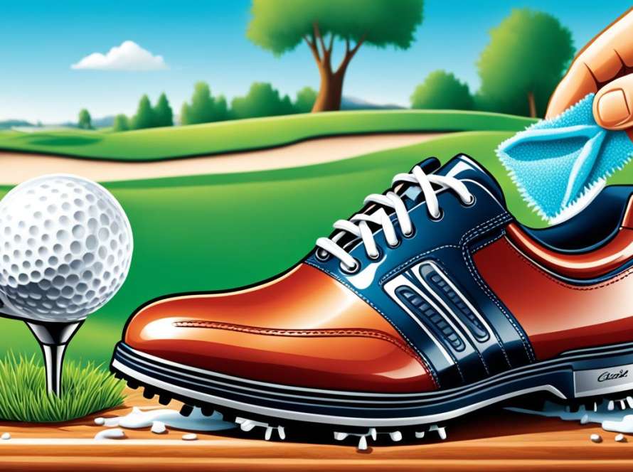 Golf shoe care and maintenance