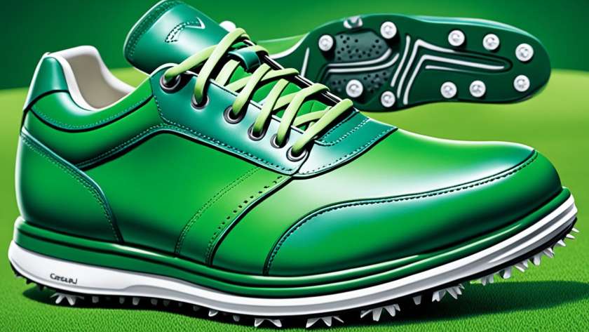 Golf shoe materials