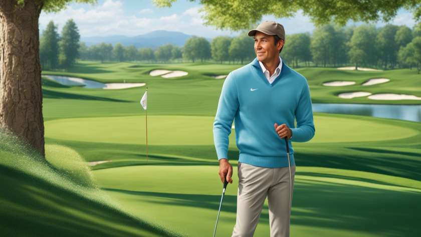 Golf-specific sweaters and vests