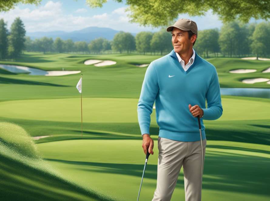 Golf-specific sweaters and vests