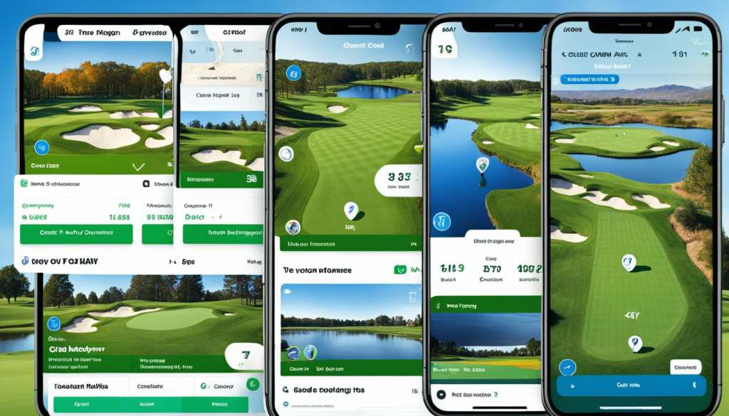 GolfNow app interface