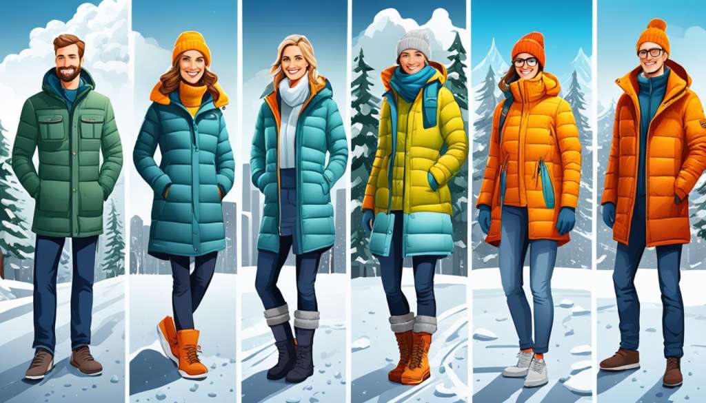 Layering strategies for different weather conditions