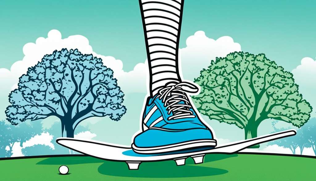 Lightweight golf shoes for fatigue reduction