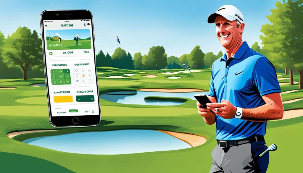 Mobile apps for golfers enhancing scheduling experience