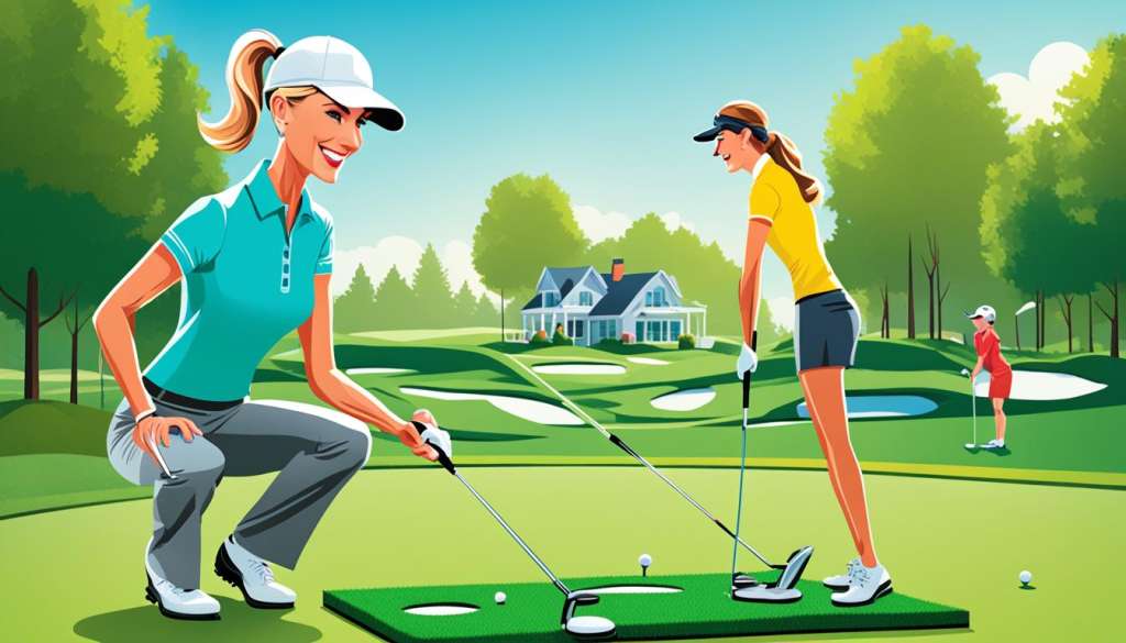 PuttOUT Pressure Putt Trainer for women golfers