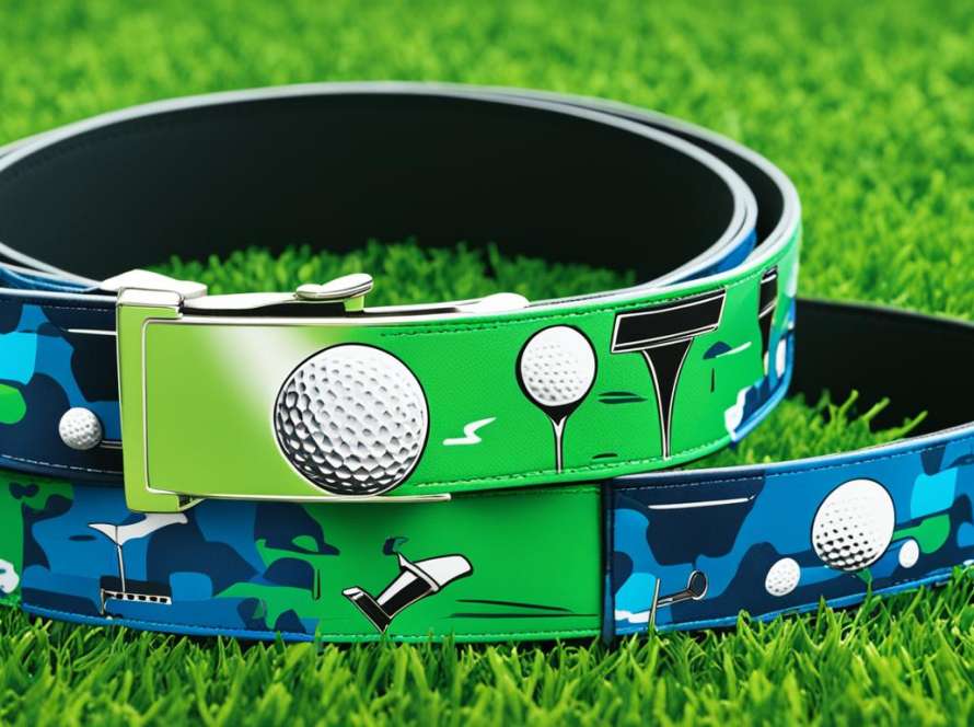 Reversible golf belts